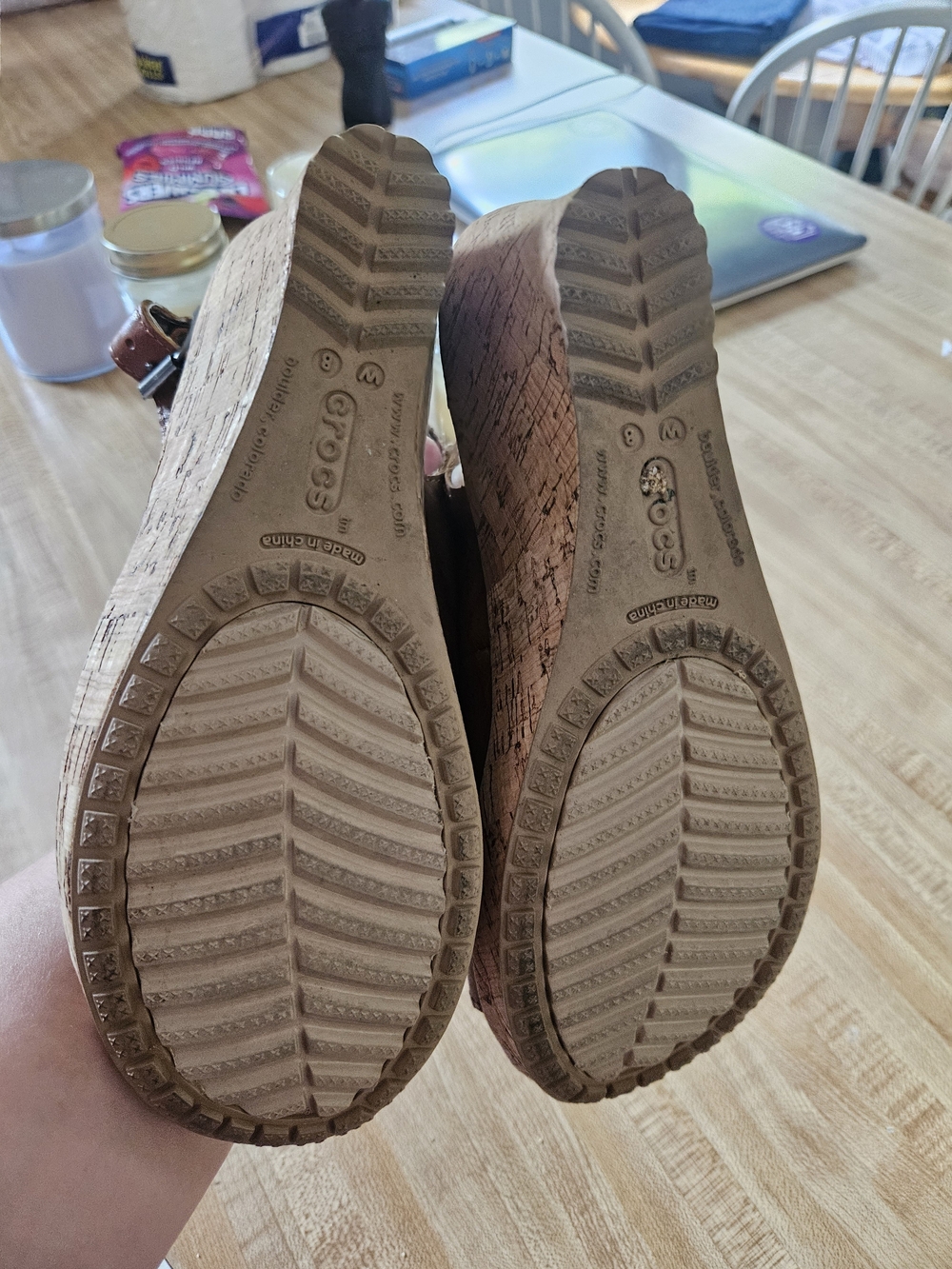 Crocs Brown Open-Toe Sandals - Picture 2 of 3